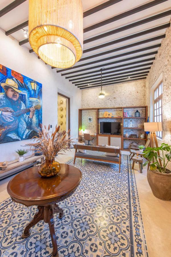 Casa Trova En Santa Lucia Centro, Merida Bagian luar foto