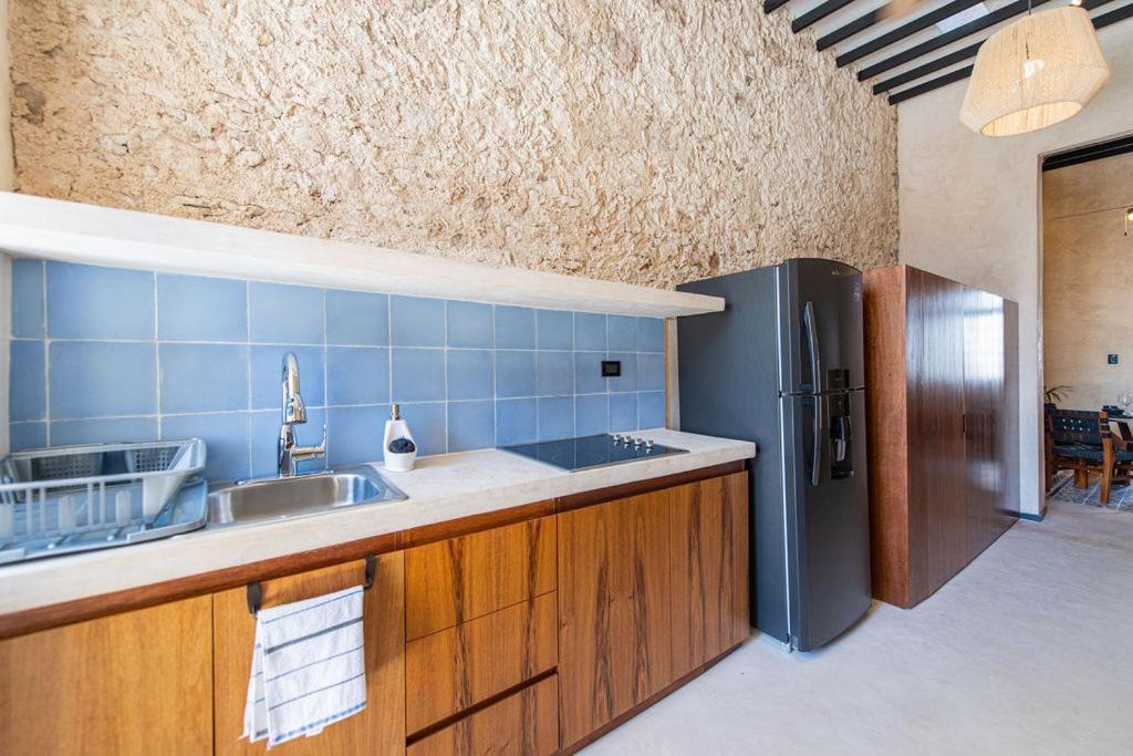 Casa Trova En Santa Lucia Centro, Merida Bagian luar foto